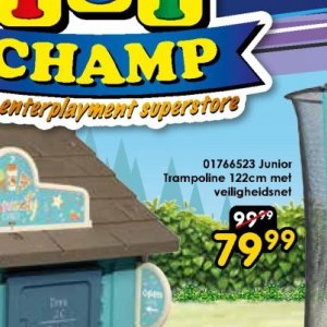 Trampoline op Toy Champ