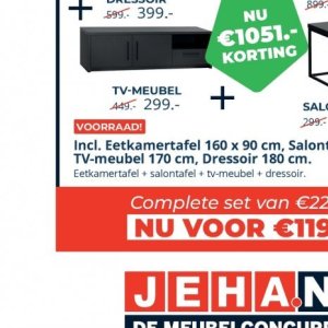 Tv-meubel op Matras Concurrent