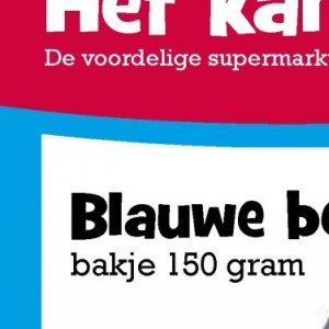 Blauwe bessen op Boon\'s Markt