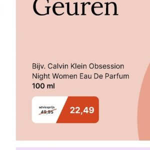  Calvin Klein op De Online Drogist