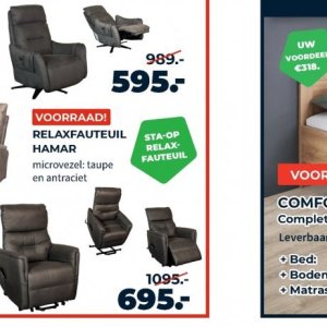 Fauteuil op Matras Concurrent