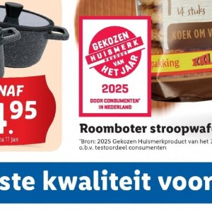 Roomboter op Lidl