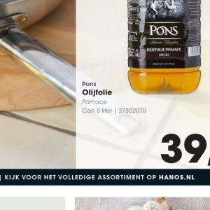 Olijfolie op Hanos