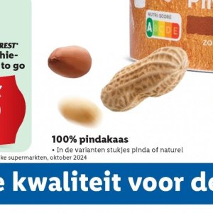 Pindakaas op Lidl