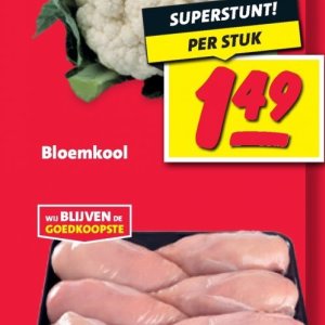 Bloemkool op Nettorama