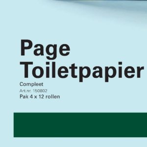 Toiletpapier op Sligro