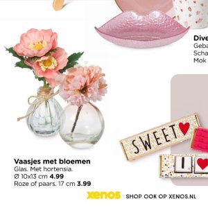 Bloemen op Xenos