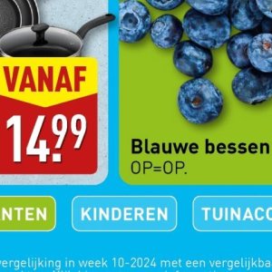 Blauwe bessen op Aldi
