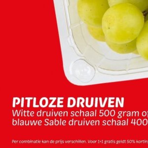 Druiven op DekaMarkt