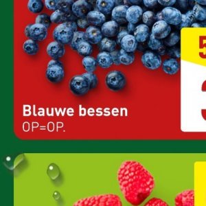 Blauwe bessen op Aldi