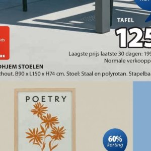 Stoel op Jysk