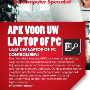 Laptop op Vobis