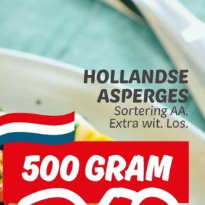 Asperges op DekaMarkt