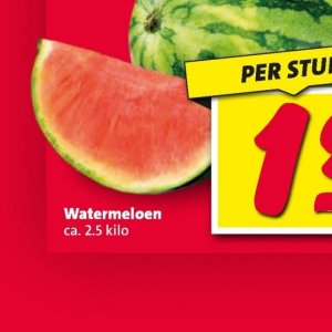 Watermeloen op Nettorama
