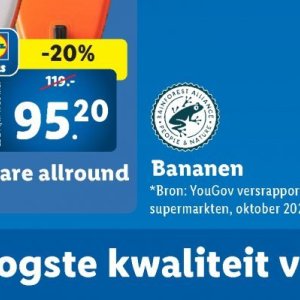 Bananen op Lidl