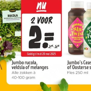 Rucola op Jumbo
