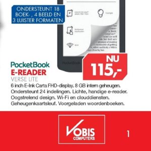 E-reader op Vobis