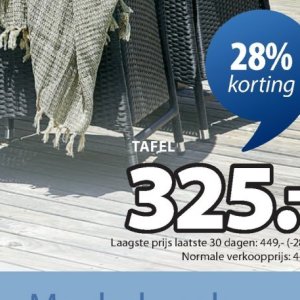 Tafel op Jysk