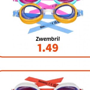 Zwembril op Wibra