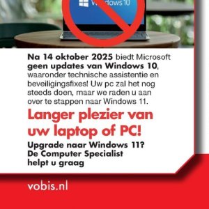 Laptop op Vobis