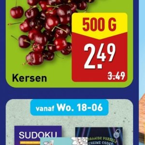 Kersen op Aldi