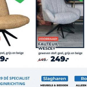 Fauteuil op Matras Concurrent