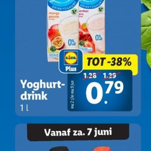 Yoghurt drink op Lidl