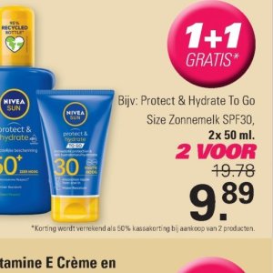 Zonnemelk nivea  op De Online Drogist
