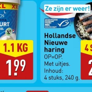 Haring op Aldi