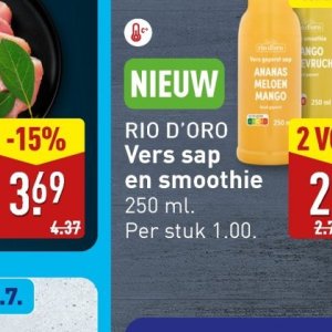 Smoothie op Aldi