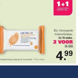 Intieme doekjes op De Online Drogist