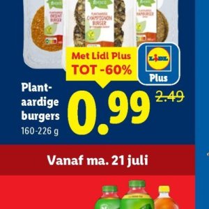 Burgers op Lidl