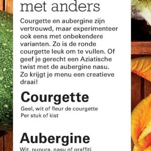 Aubergine op Sligro
