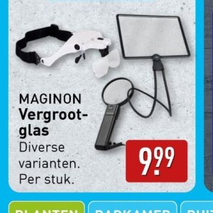Vergrootglas op Aldi