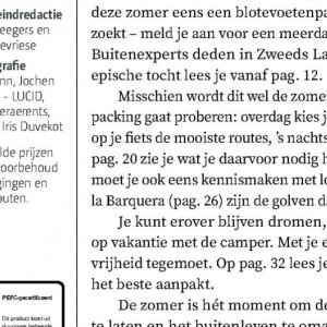 Fiets op Bever