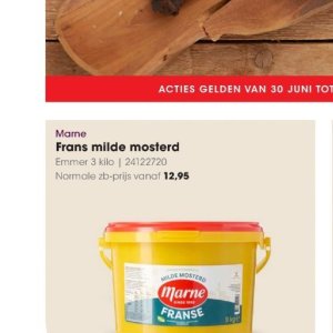 Mosterd op Hanos