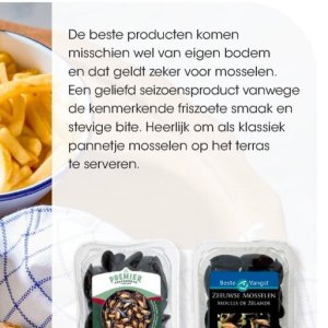 Mosselen op Hanos
