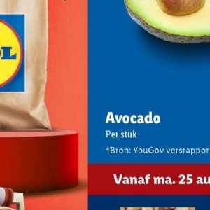 Avocado op Lidl