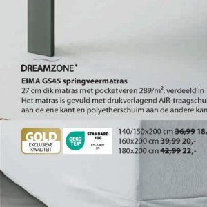 Matras op Jysk