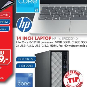 Laptop hp HP op Bruna