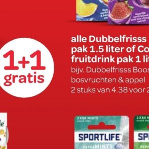Bosvruchten op Spar