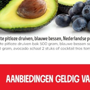 Blauwe bessen op Jumbo