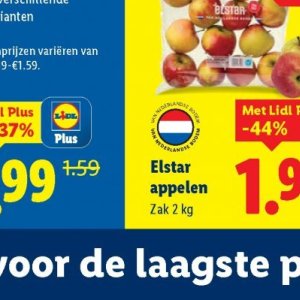 Appelen op Lidl