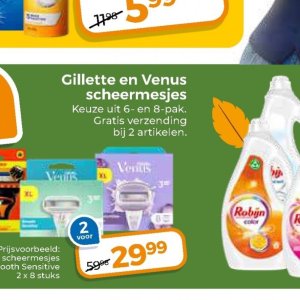 Scheermesjes gillette  op Trekpleister