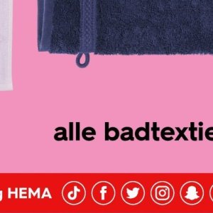 Badtextiel op Hema