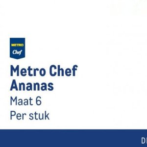 Ananas op Makro