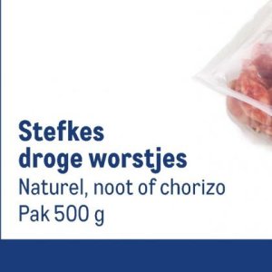 Worstjes op Makro