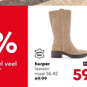 Laarzen op Scapino