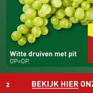 Druiven op Aldi