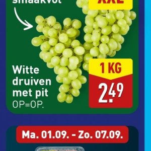 Druiven op Aldi